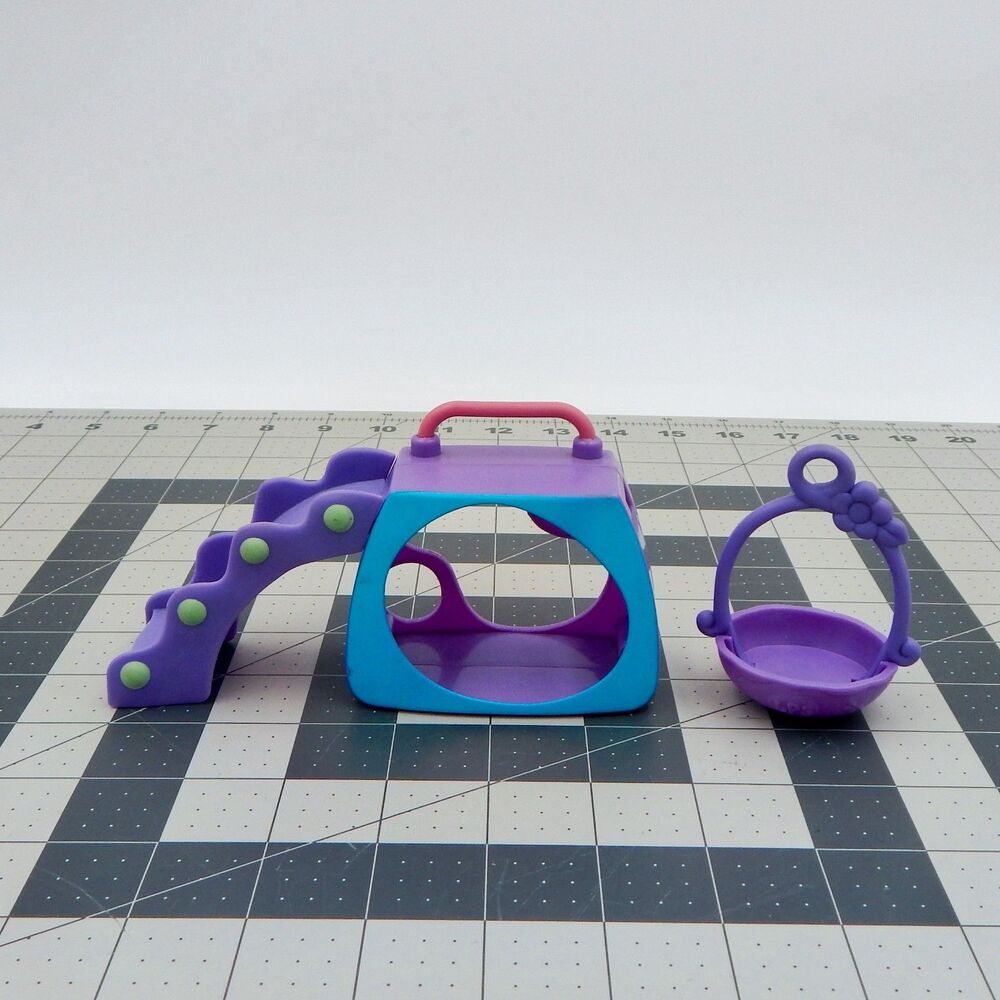 Littlest Pet Shop Playful Paws Daycare Replacement Parts Slide Basket Swing